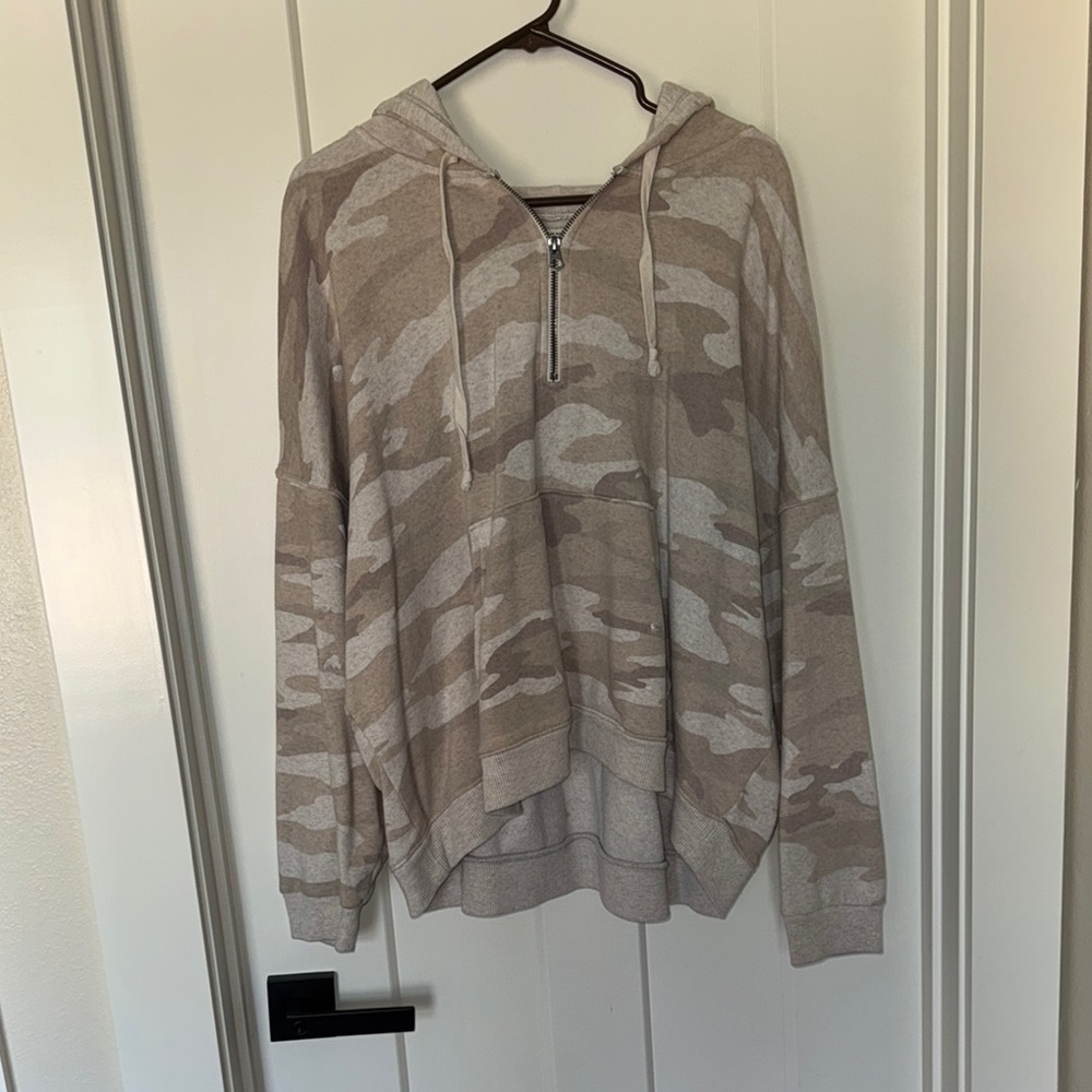 Men's Camouflage Hoodie Sweater